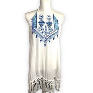 TopShop Boho Backless Gauze Tunic
